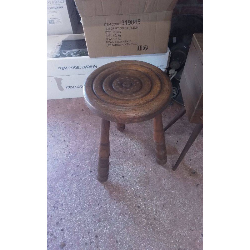 TABOURET CHENE 