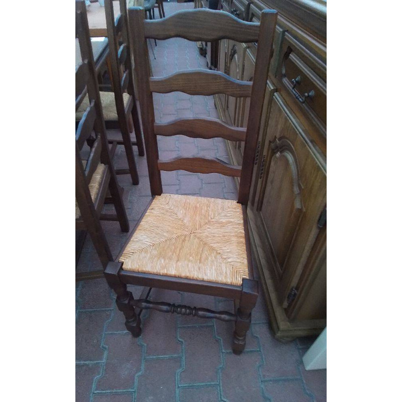 LOT DE 6 CHAISES 
