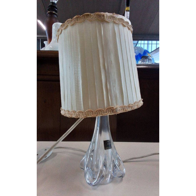 LAMPE CRISTAL DE SÈVRES ACCIDENT 