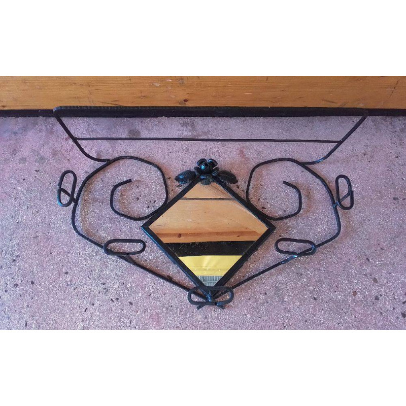 PATÈRE MIROIR VINTAGE 