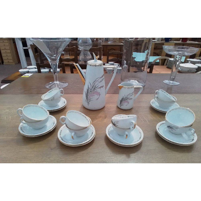 SERVICE A CAFÉ PORCELAINE 