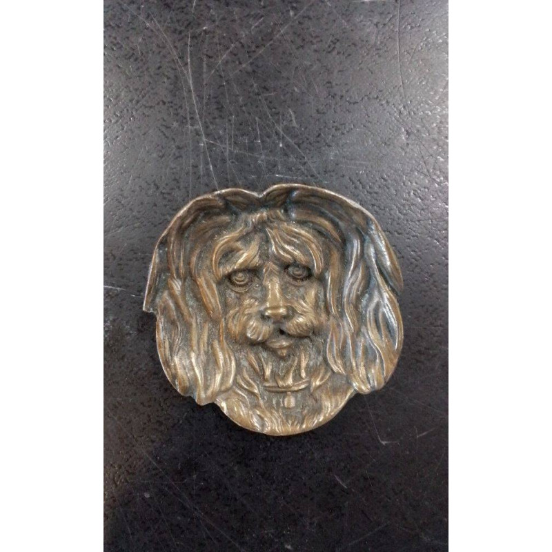 PLAQUE BRONZE 10 CM