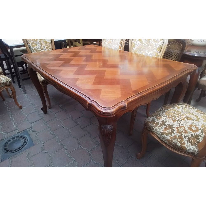 TABLE MERISIER 2 ALLONGES