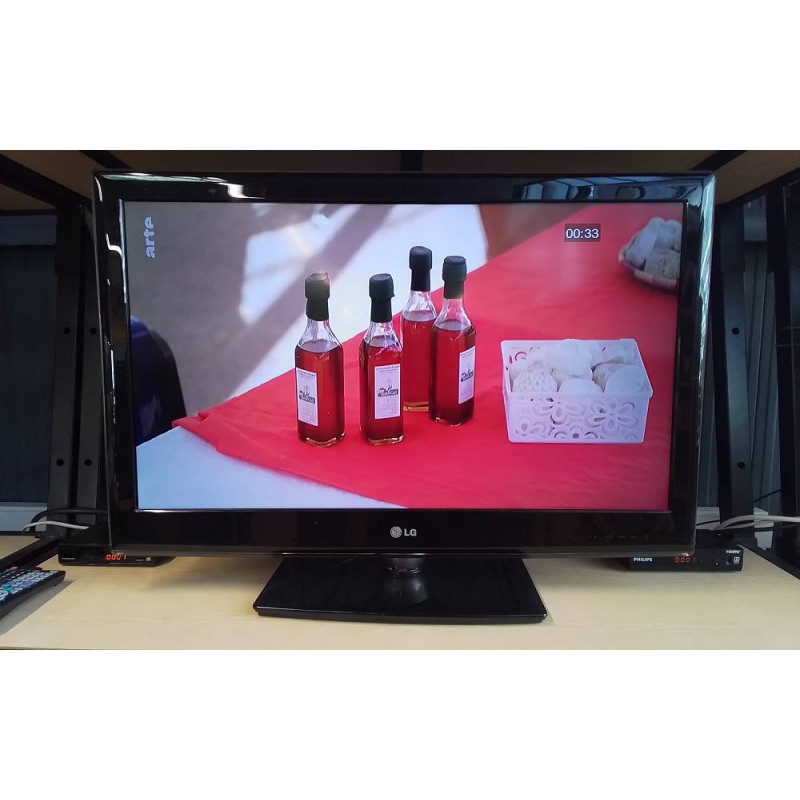 TÉLÉVISEUR LG 80CM TNT + TÉLÉCOMMANDE 