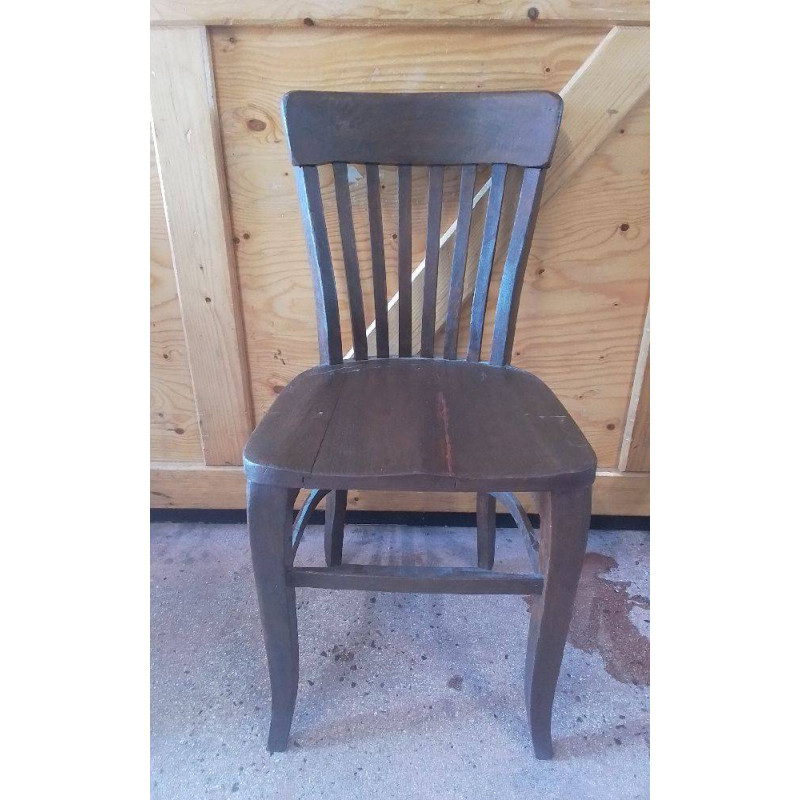 CHAISE ANCIENNE CHÊNE 