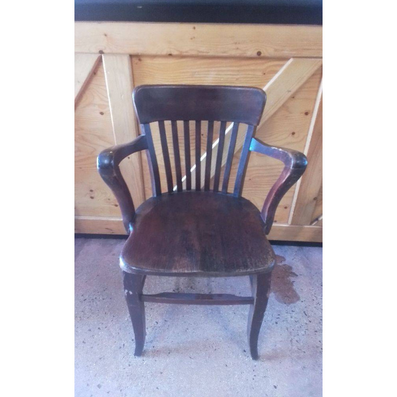 FAUTEUIL DE BUREAU STYLE AMÉRICAIN EN L’ÉTAT 