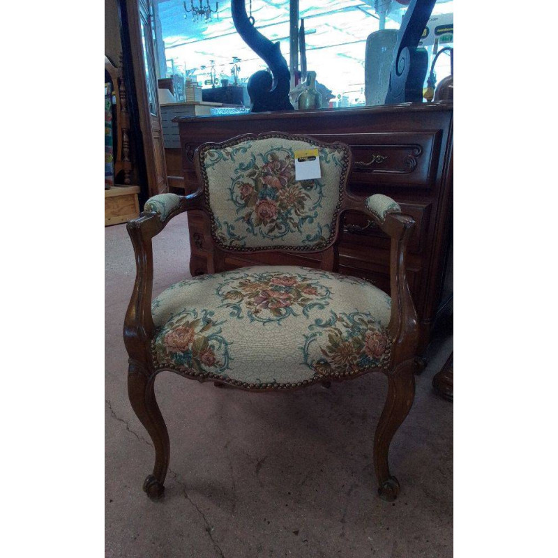 FAUTEUIL STYLE LOUIS XV