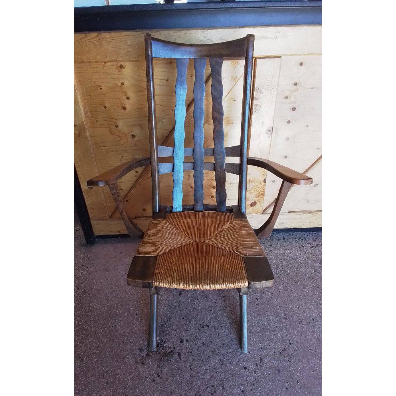FAUTEUIL RUSTIQUE 