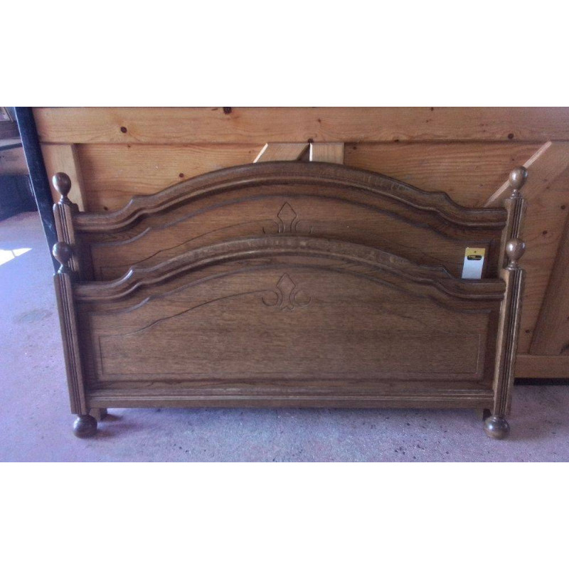 LIT  PLACAGE CHÊNE 140X200
