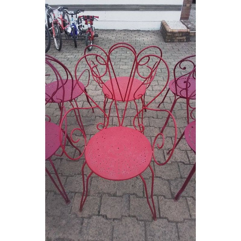 PAIRE DE FAUTEUILS DE JARDIN 
