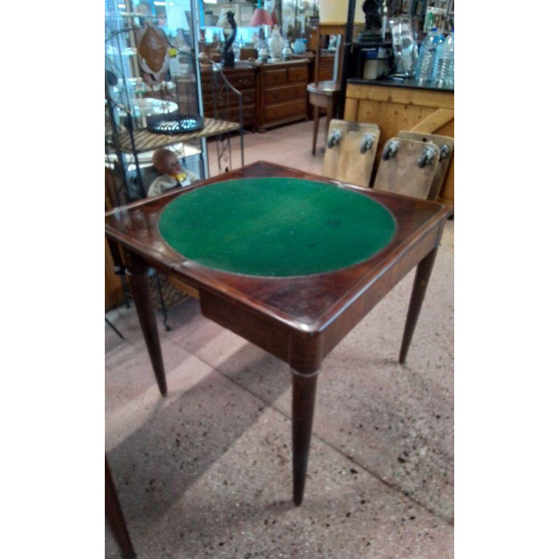 TABLE A JEU ACAJOU 