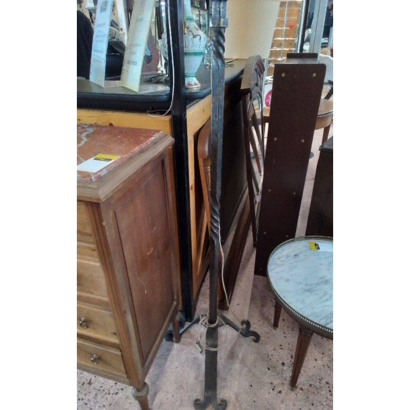 LAMPADAIRE FER FORGÉ 
