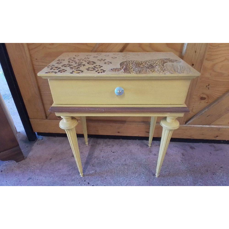 CHEVET PEINT 1 TIROIR 