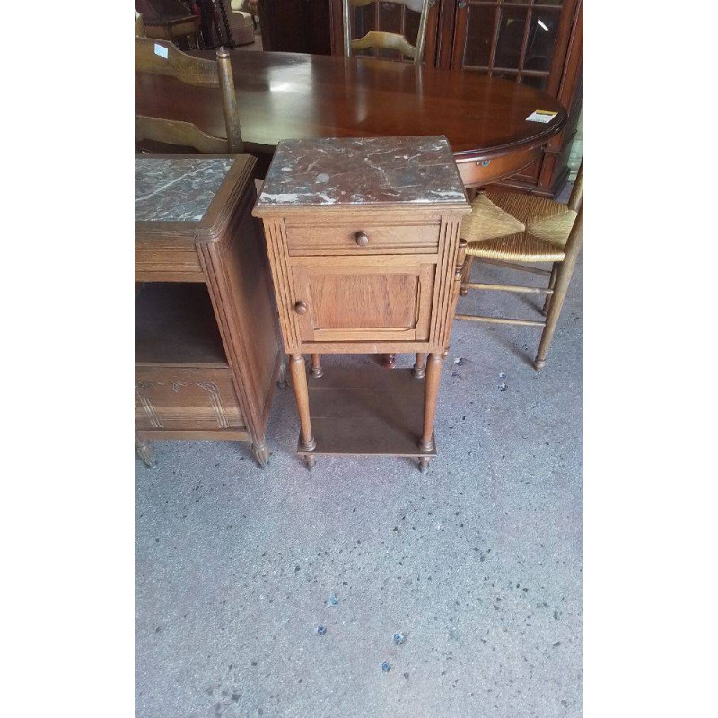 CHEVET DESSUS MARBRE CHENE 