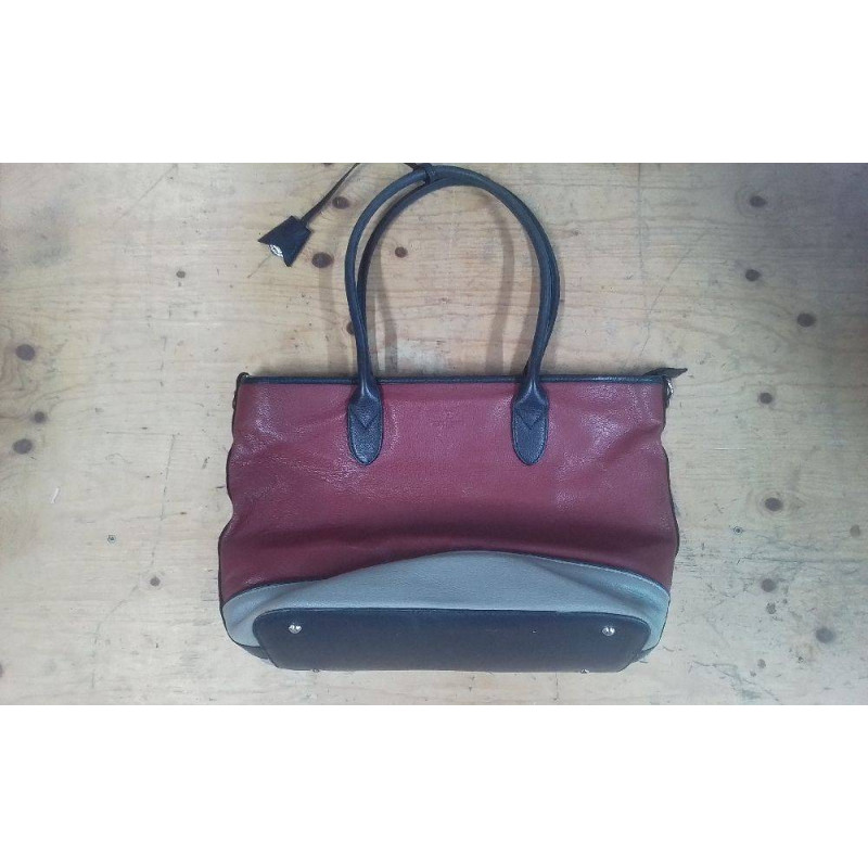 SAC A MAIN CUIR HEXAGONA