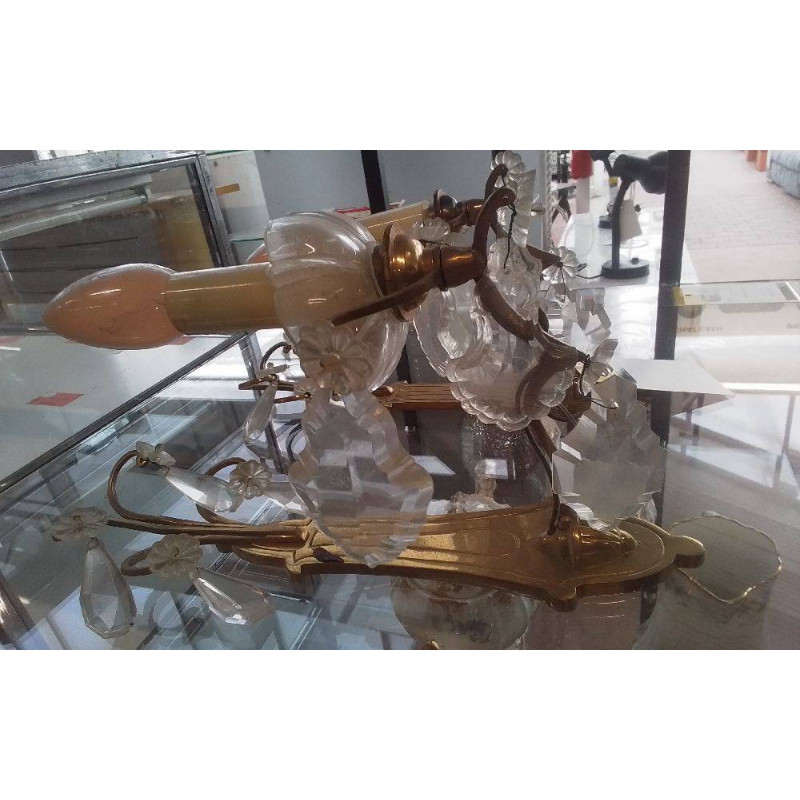 PAIRE APPLIQUES PAMPILLES 