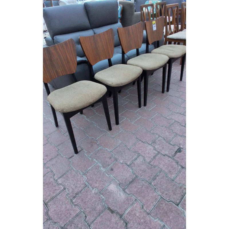LOT DE 4 CHAISES SCANDINAVE 