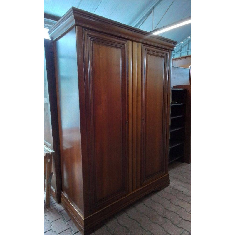 ARMOIRE MERISIER PENDERIE 2 PORTES