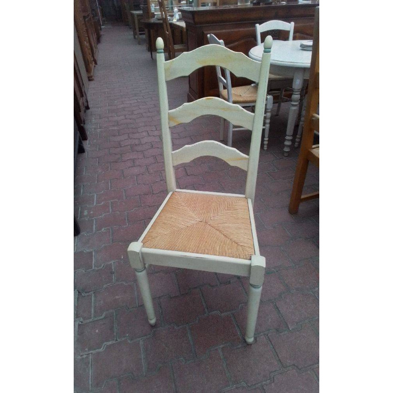 LOT DE 6 CHAISES PROVENÇAL 