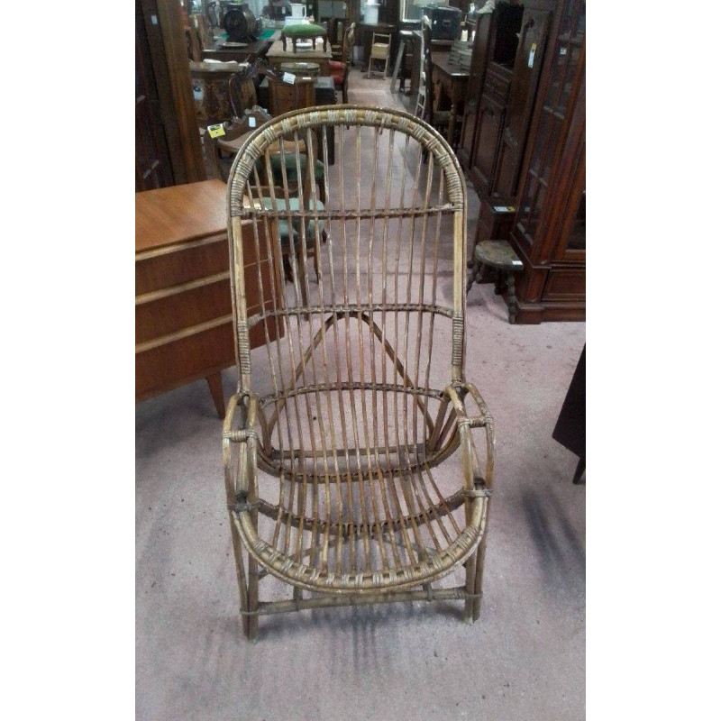FAUTEUIL ROTIN 