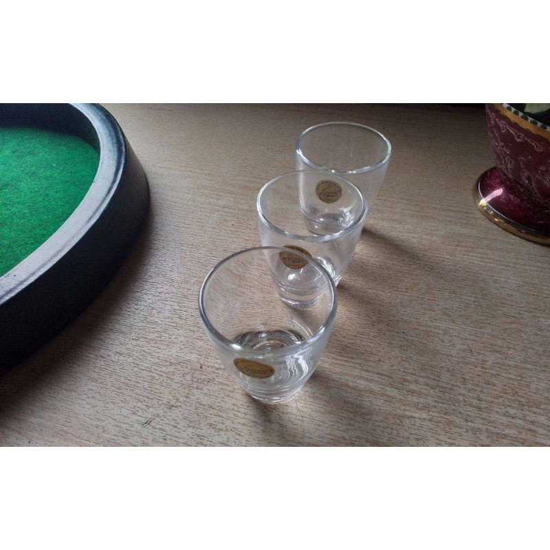 LOT DE 3 VERRES SHOOTER 
