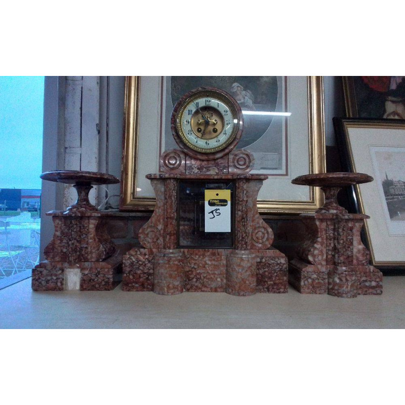 HORLOGE ANCIENNE EN L’ÉTAT AVEC CLÉ 