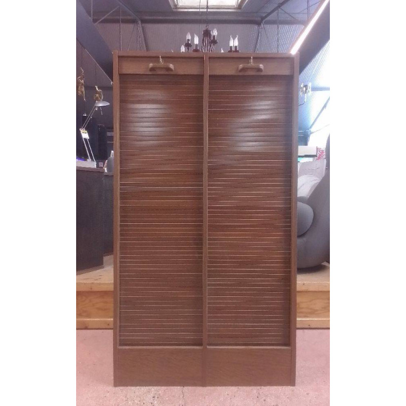 CLASSEUR DOUBLE DÉCOR CHÊNE AVEC CLÉS 