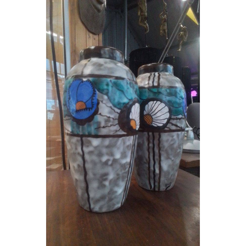 PAIRE DE VASES LOUIS DAGE