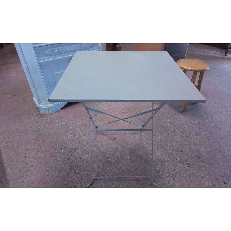 TABLE PLIANTE MÉTAL 