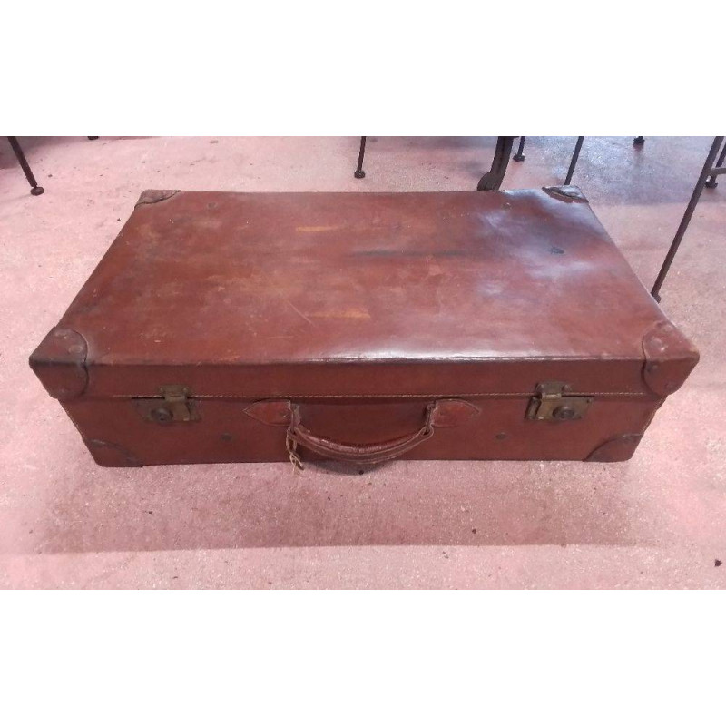 VALISE ANCIENNE CUIR