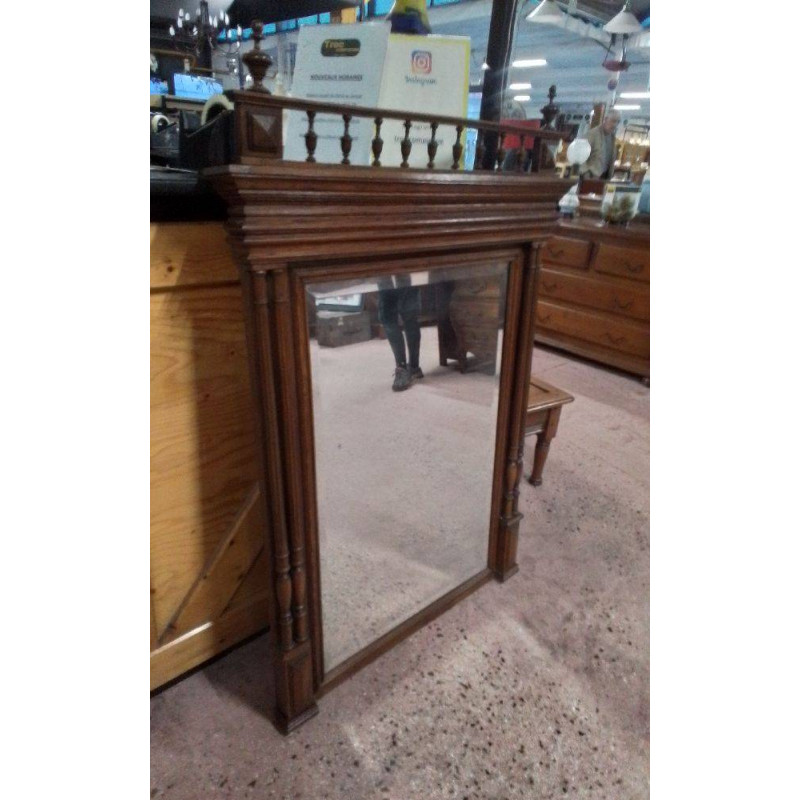 MIROIR HENRI II  CHENE 