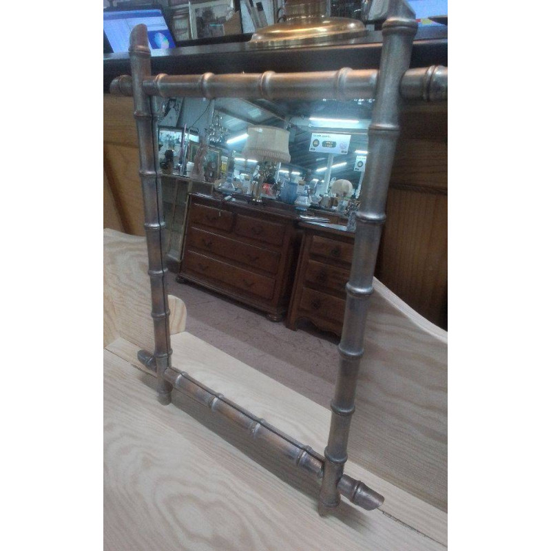 MIROIR FAÇON BAMBOU 