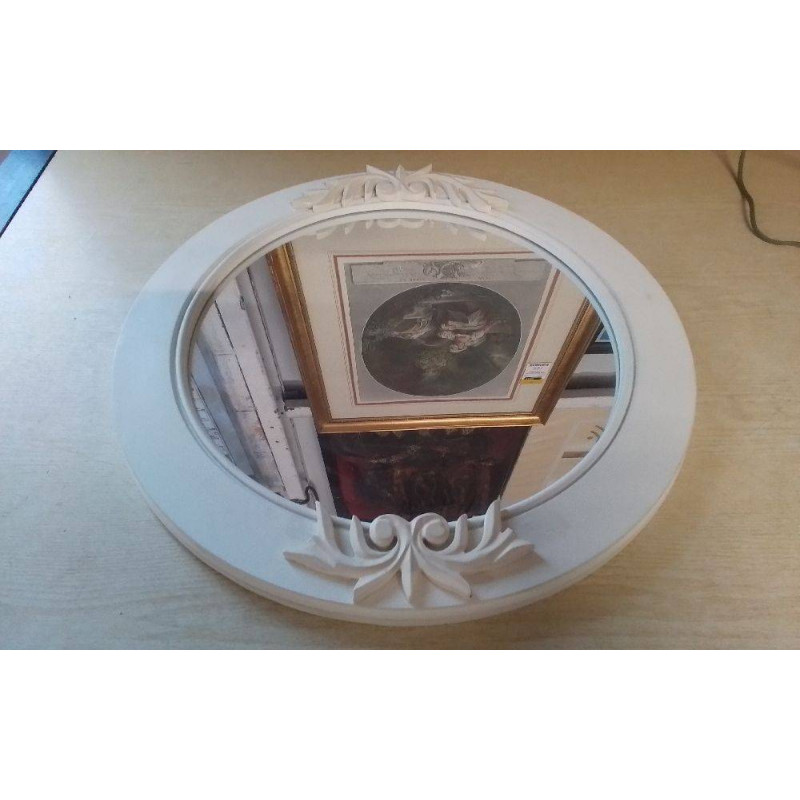 MIROIR ROND EN L’ÉTAT 50X50