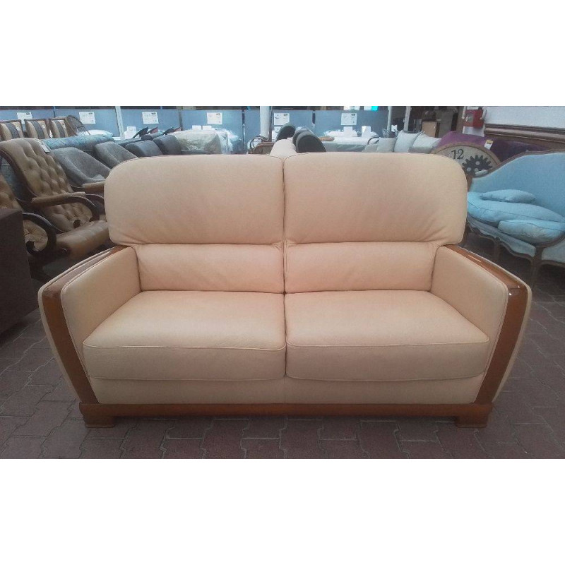 CANAPÉ CUIR CONVERTIBLE