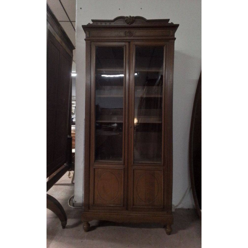 BIBLIOTHÈQUE VITRÉE ANCIENNE 