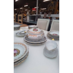 SERVICE DE TABLE PORCELAINE BAVIÈRE 