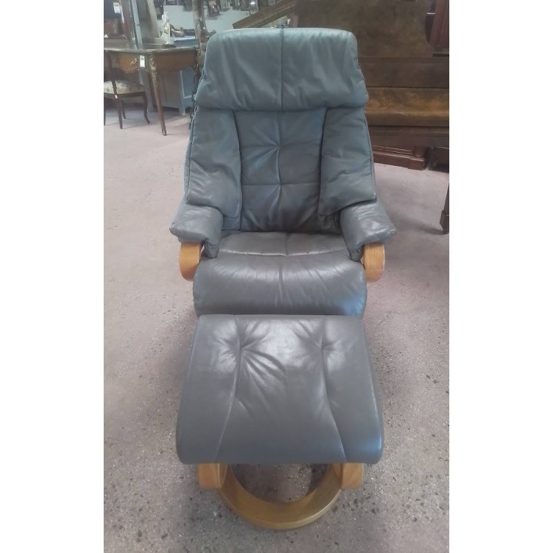FAUTEUIL RELAX AVEC REPOSE-PIEDS 
