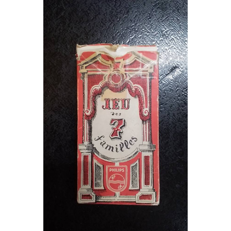 JEU DE 7 FAMILLES PHILIPS 
