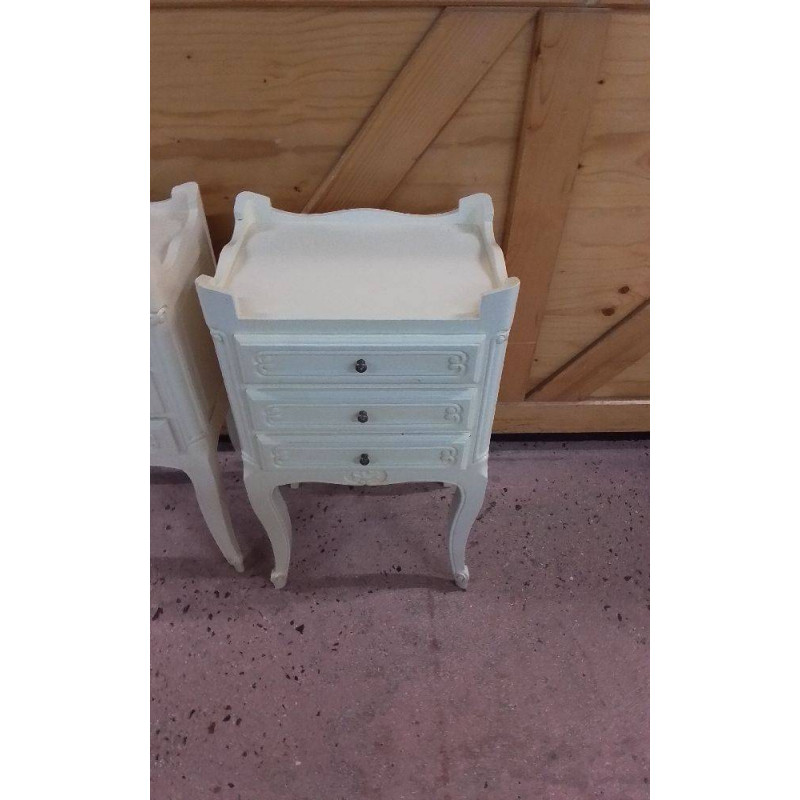 CHEVET 3 TIROIRS PEINT 
