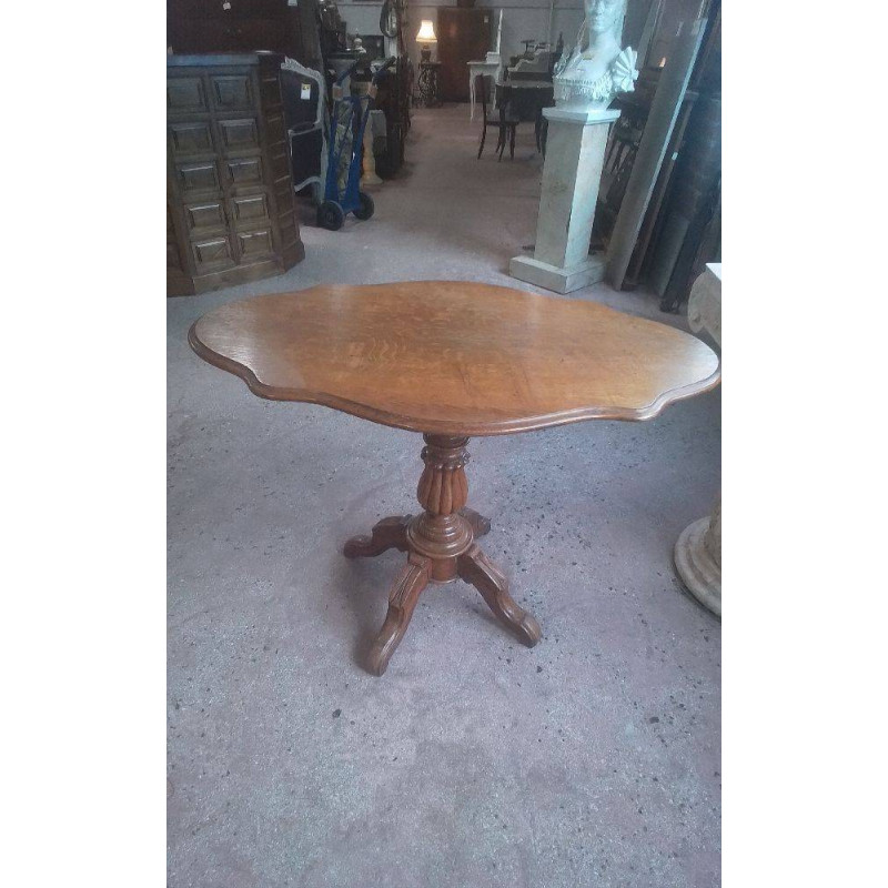 GUERIDON VIOLON CHENE 