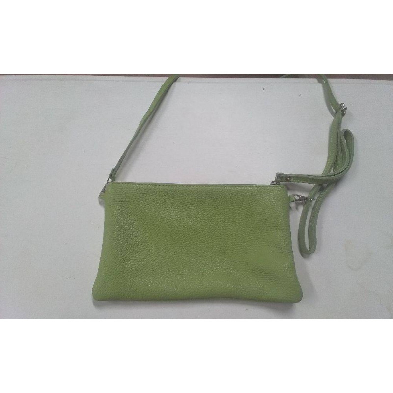 SAC CUIR VERT