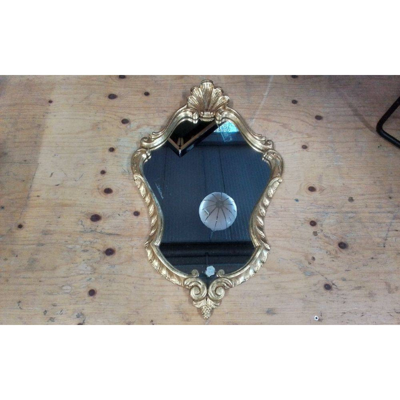 MIROIR DORÉ 33X53