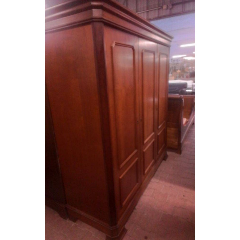 ARMOIRE 3 PORTES MERISIER 