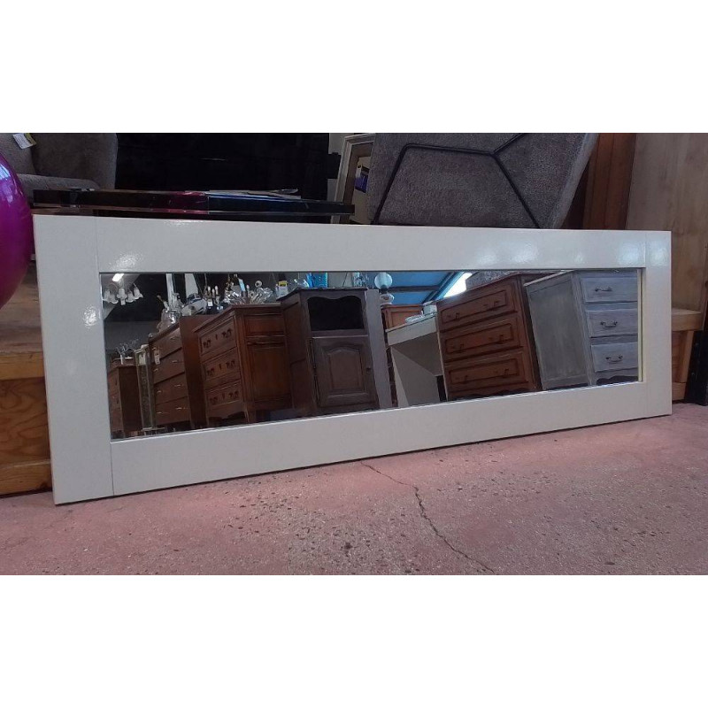 MIROIR LAQUÉ BLANC 