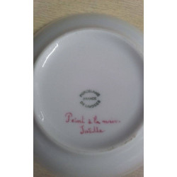 COUPELLE PORCELAINE LIMOGES 13CMDIAM