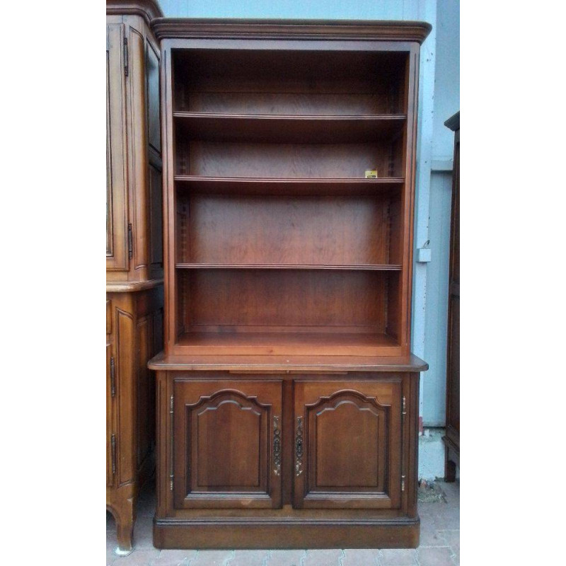 BUFFET BIBLIOTHÈQUE OUVERTE MERISIER 