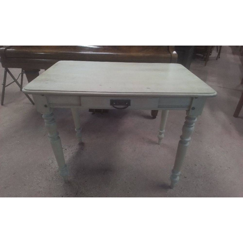 TABLE D’APPOINT 1 TIROIR STYLE LOUIS XVI