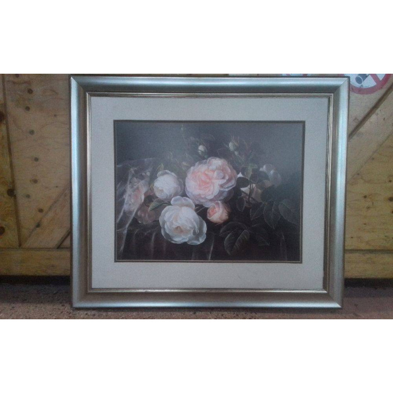 CADRE ARGENTÉ 92X77