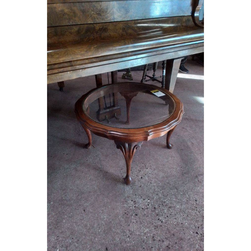 TABLE BASSE MERISIER RONDE