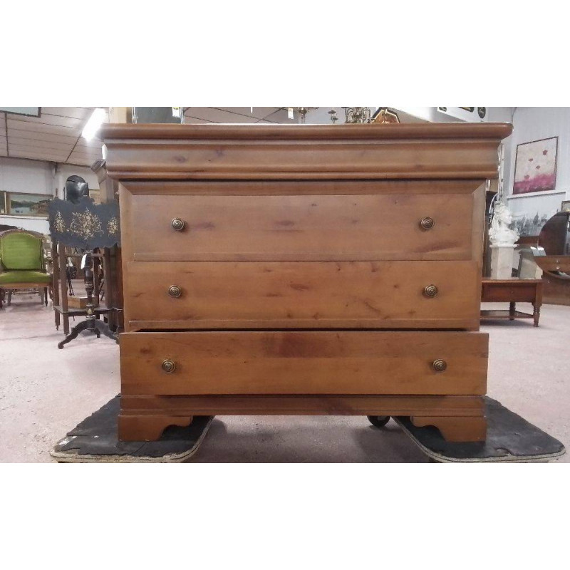 COMMODE MERISIER 4 TIROIRS